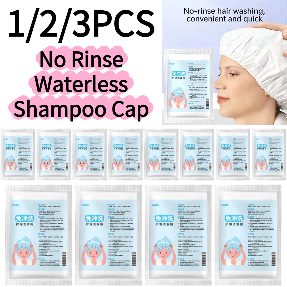 No Rinse Waterless Shampoo Cap - đánh giá và giá Hair Care Products