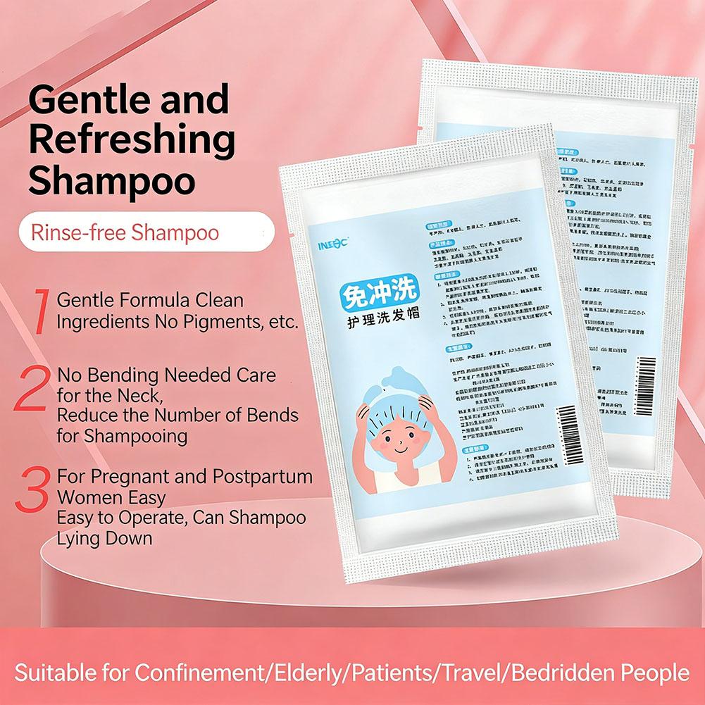 No Rinse Waterless Shampoo Cap - đánh giá và giá Hair Care Products