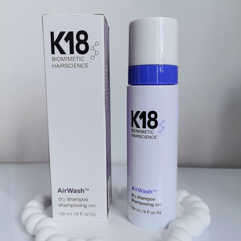 Luxury K18 AirWash Dry Shampoo - đánh giá và giá Hair Care K18