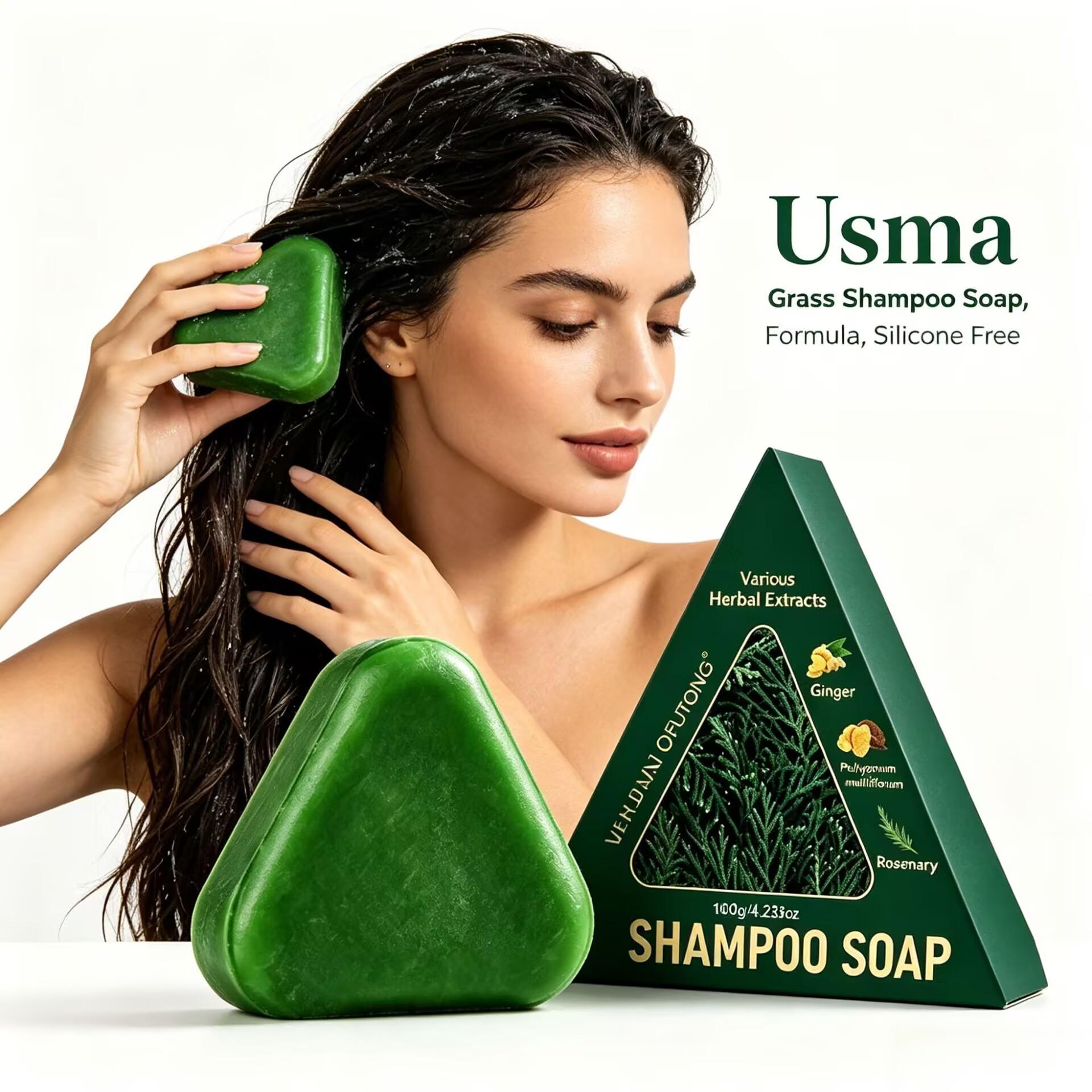 New Usman Shampoo Soap Nourish - đánh giá và giá Hair Care Dandruff