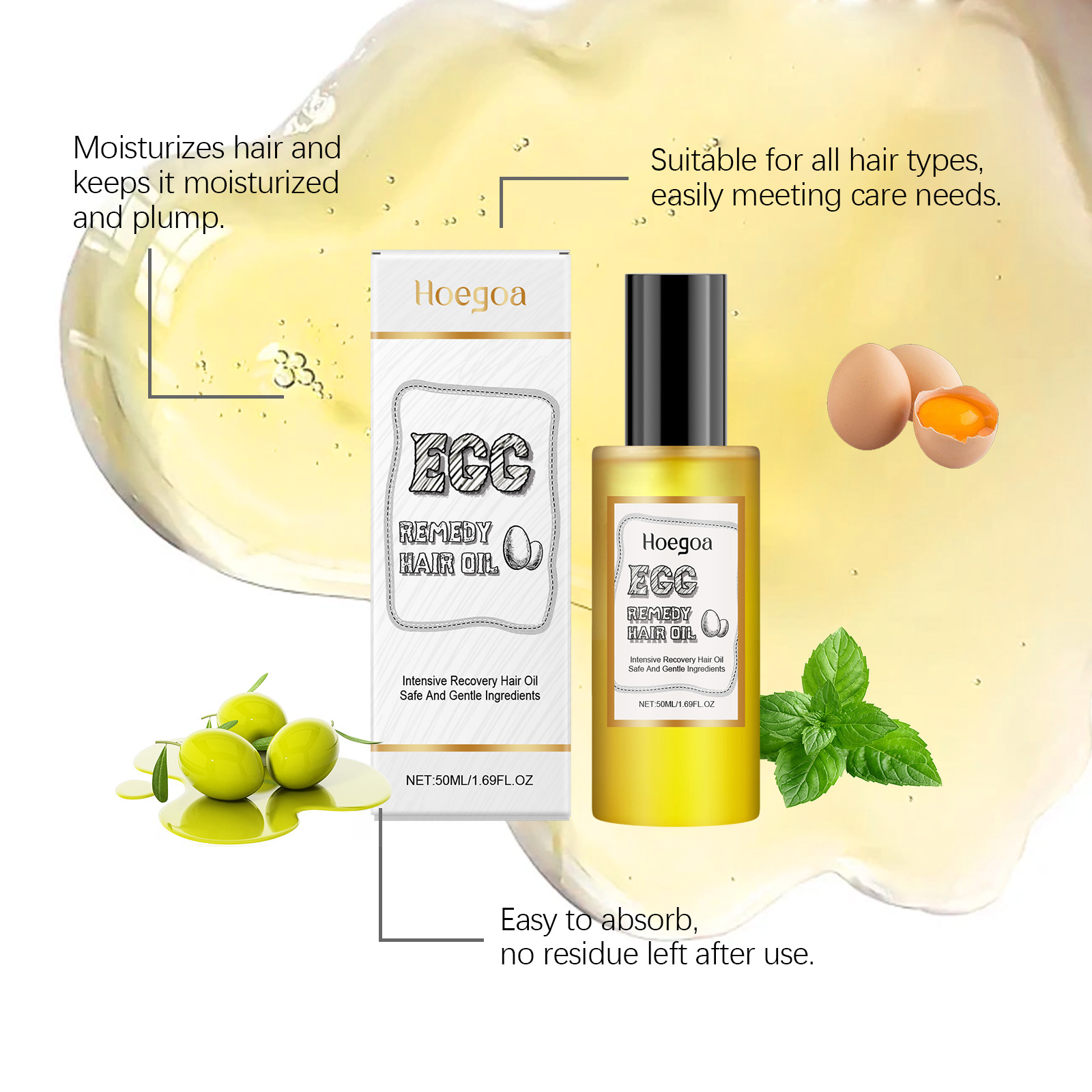 Egg Remedy Hair Oil Restore So - đánh giá và giá Hair Care Products