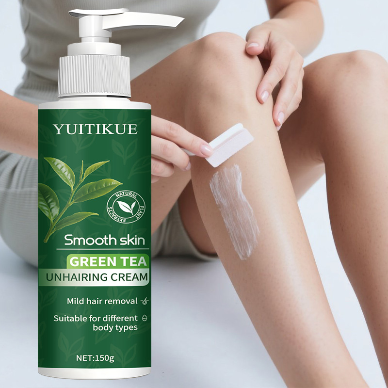 YUITIKUE Green Tea Hair Remova - đánh giá và giá Hair Care Lotion