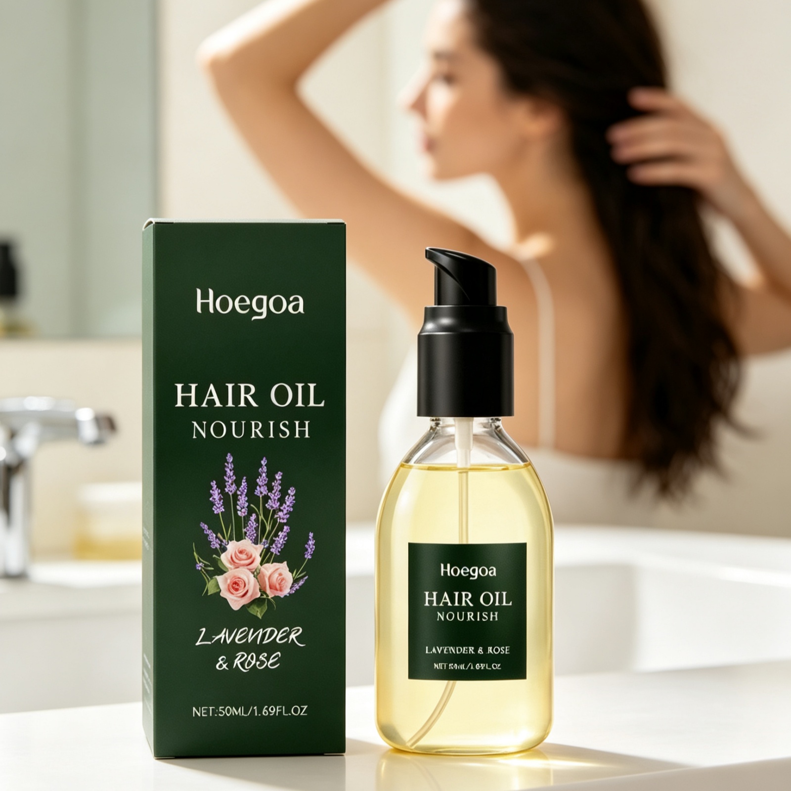 Hoegoa Lavender Rose Hair Car - đánh giá và giá Hair Care Natural Ingredients