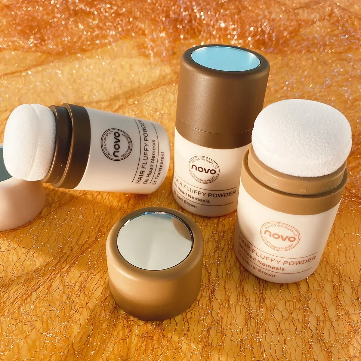 Novo Hair Pluffy Powder - Oil  - đánh giá và giá Hair Care Products