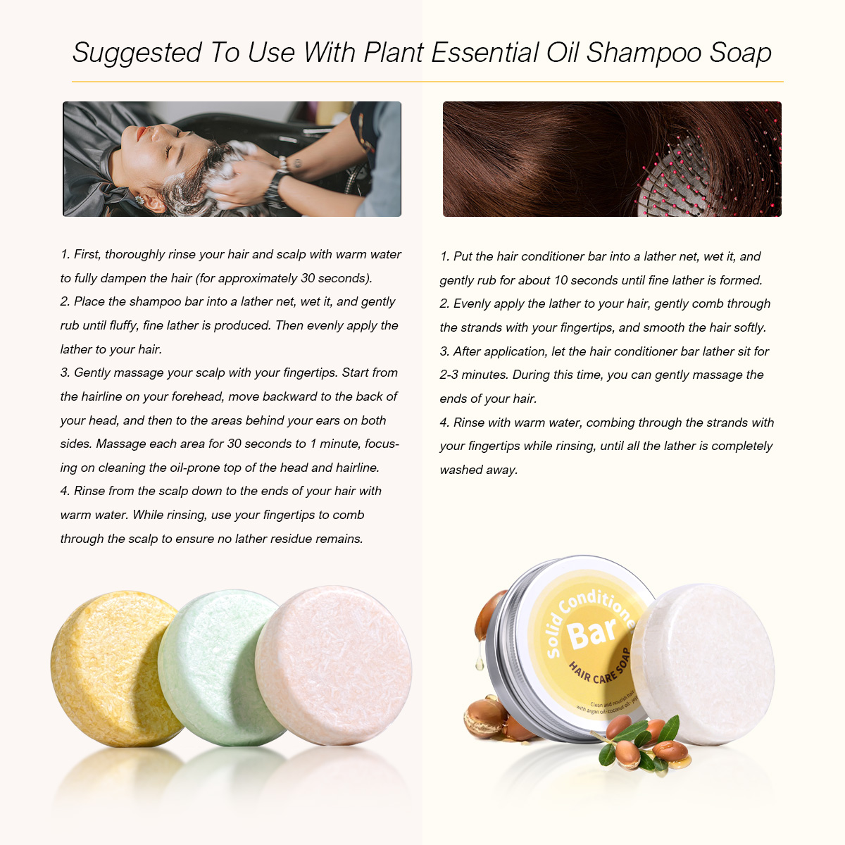 Plant Essential Oil Hair Condi - đánh giá và giá Hair Care Products