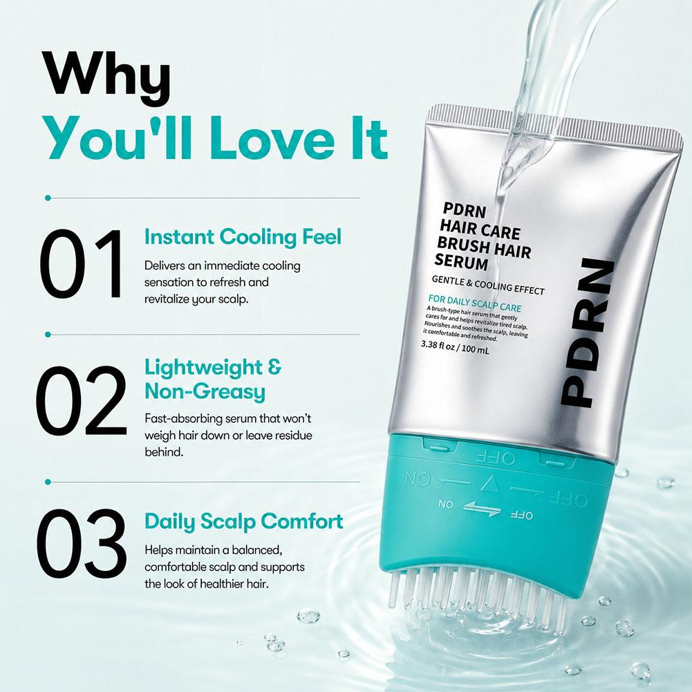 PDRN Hair Care Brush Hair Seru - đánh giá và giá Hair Care Korean Products