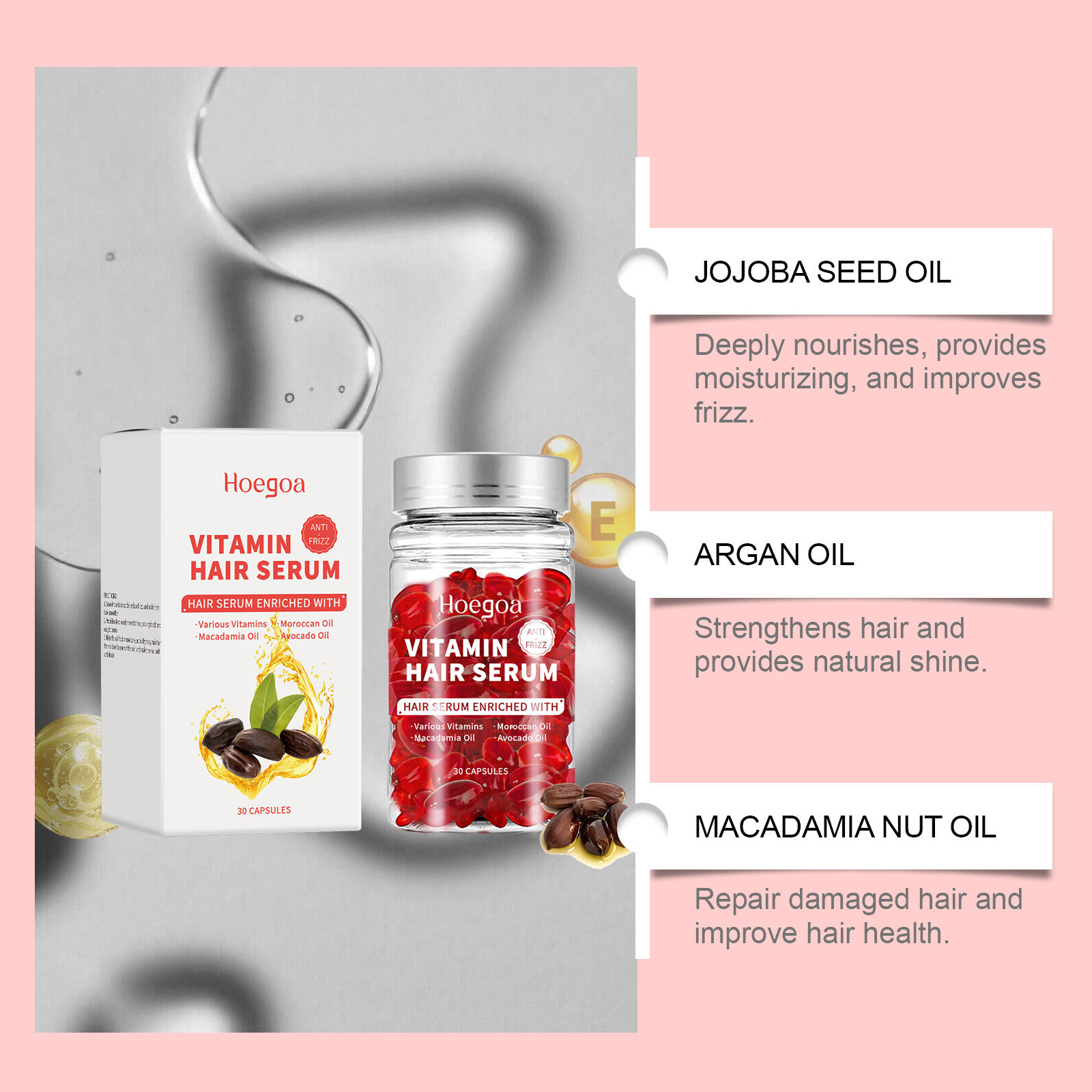 Vitamin Hair Care Serum Capsul - đánh giá và giá Hair Care Products
