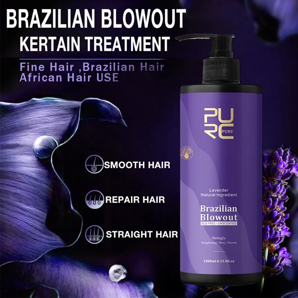 PURC Lavender 12% Brazilian Ke - đánh giá và giá Hair Care Korean Products
