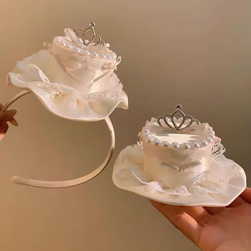 Elegant Cake Hat Hair Clip Cre - đánh giá và giá Hair Care Lotion