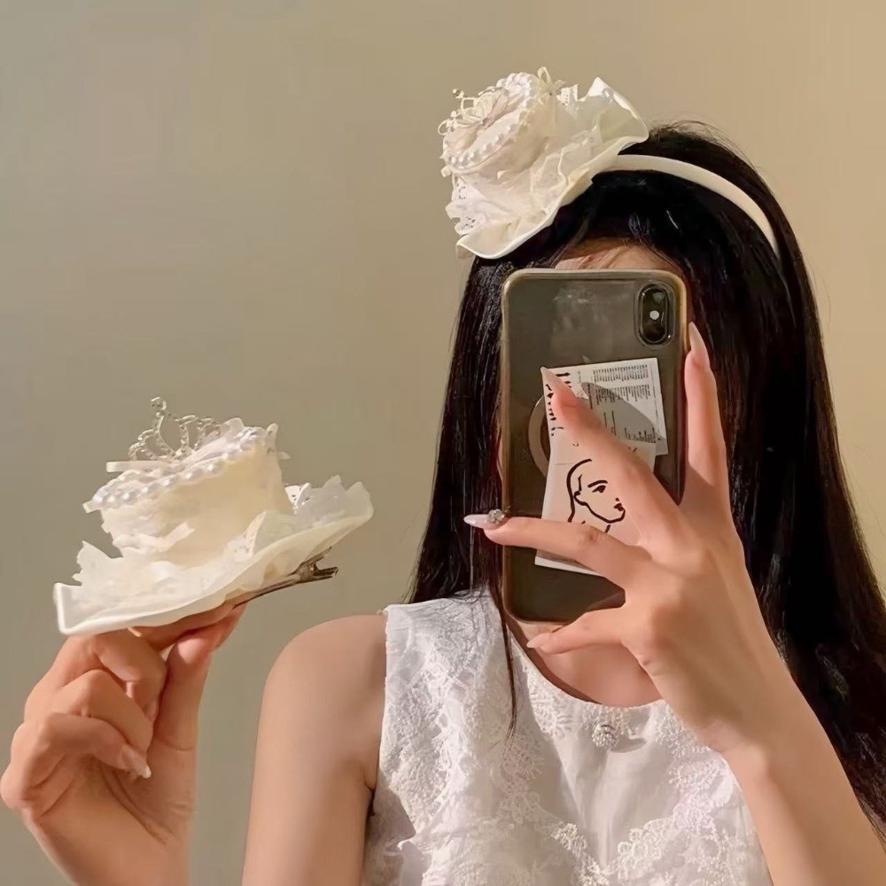 Elegant Cake Hat Hair Clip Cre - đánh giá và giá Hair Care Lotion